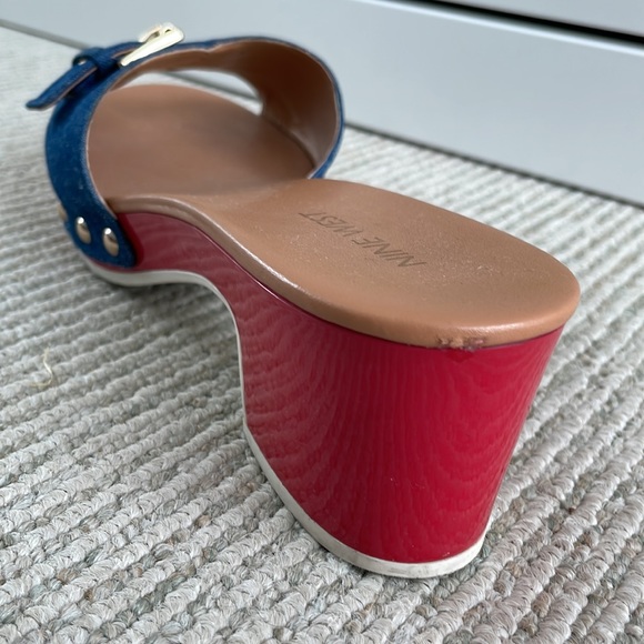 Stylish Nine West slip on shoes/sandals - Picture 14 of 15